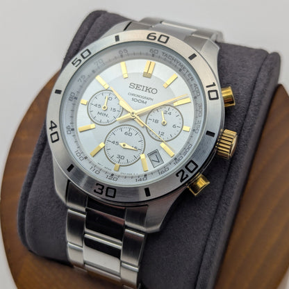 Seiko Quartz Chronograph 6T63-00E0