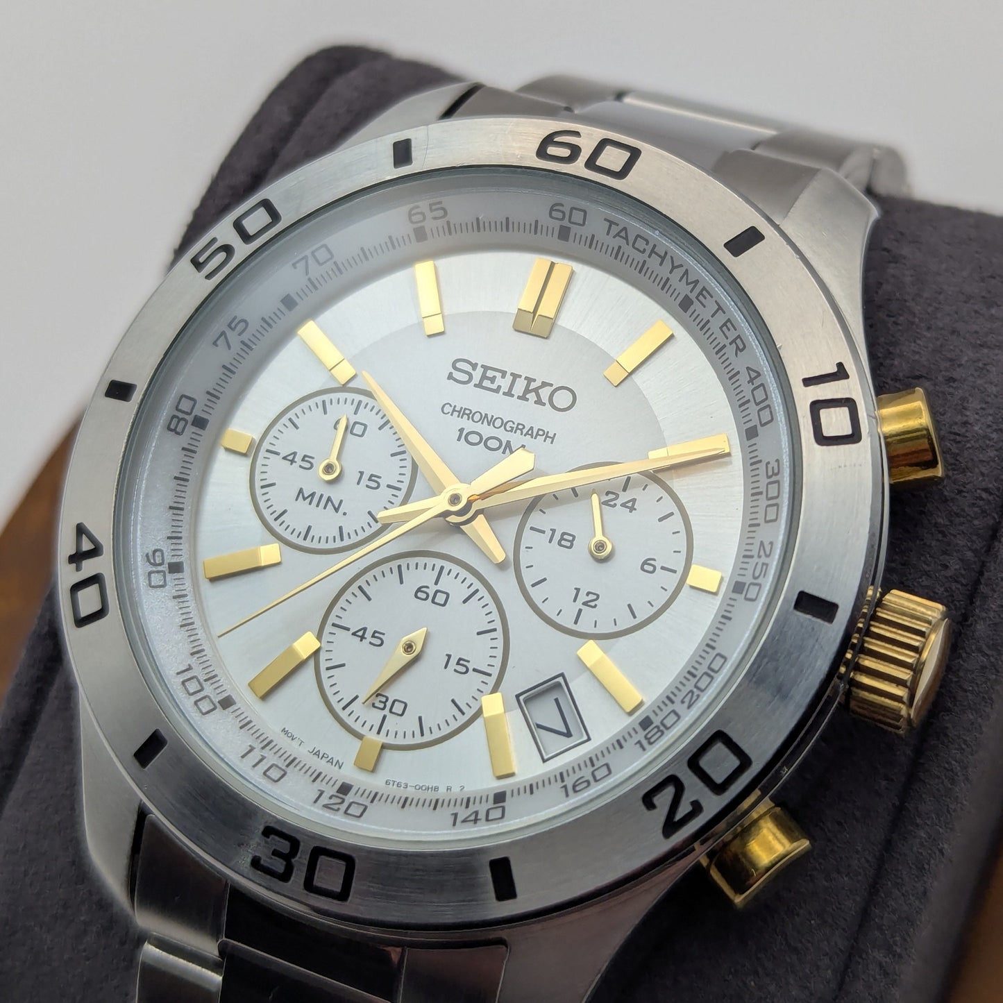 Seiko Quartz Chronograph 6T63-00E0