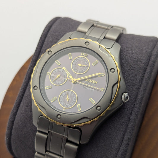 Citizen Attesa Eco-Drive 8625-H01261 TA Black Dial (610824)